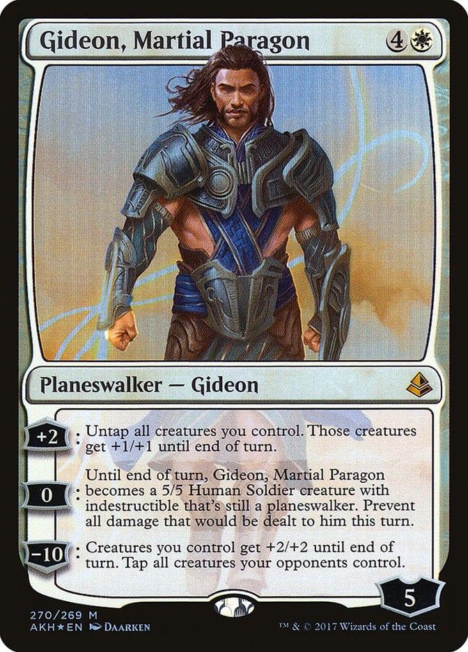Magic: The Gathering MTG Single Gideon, Martial Paragon [Amonkhet]