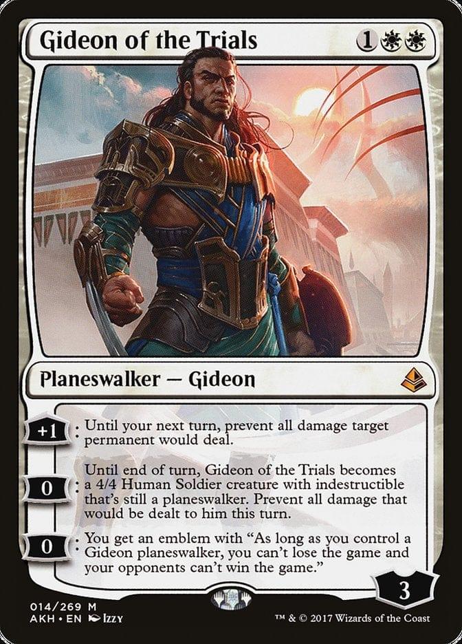 Magic: The Gathering MTG Single Gideon of the Trials [Amonkhet]