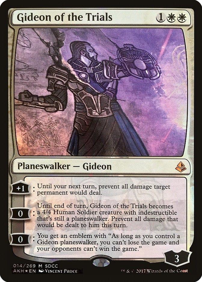 Magic: The Gathering MTG Single Gideon of the Trials [San Diego Comic-Con 2017]