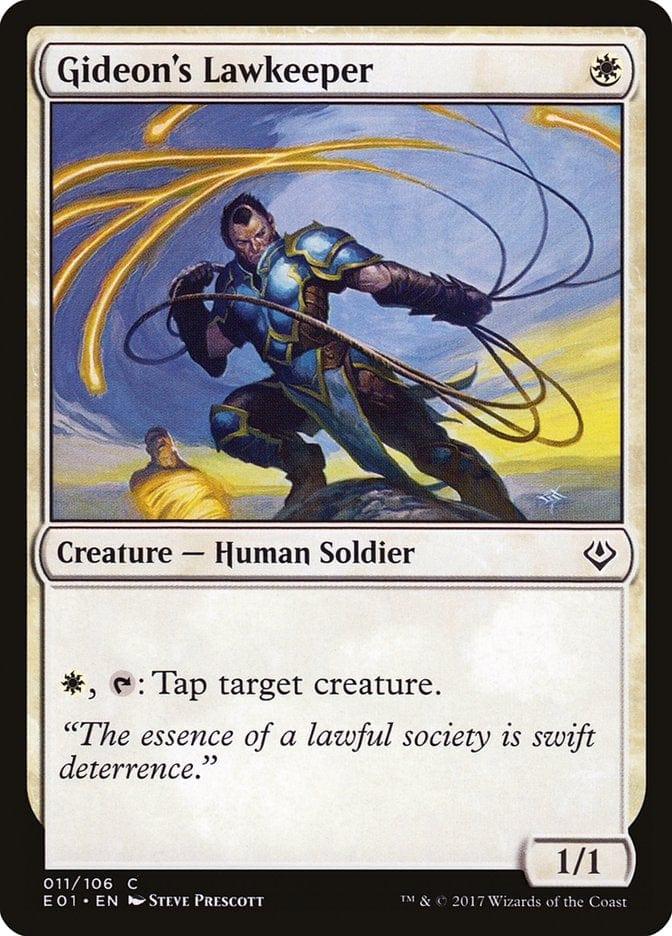 Magic: The Gathering MTG Single Gideon's Lawkeeper [Archenemy: Nicol Bolas]