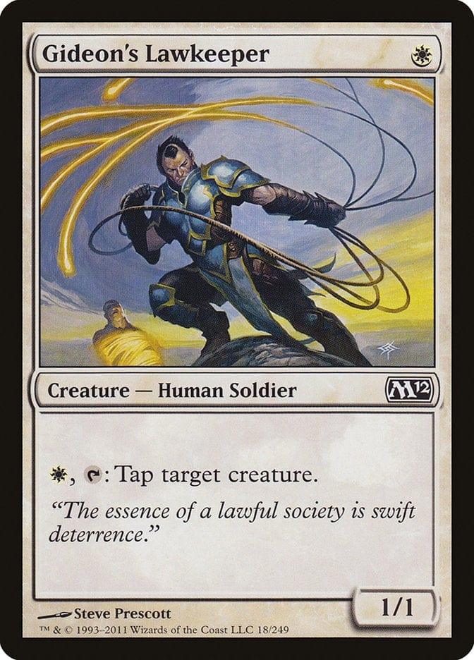 Magic: The Gathering MTG Single Gideon's Lawkeeper [Magic 2012]