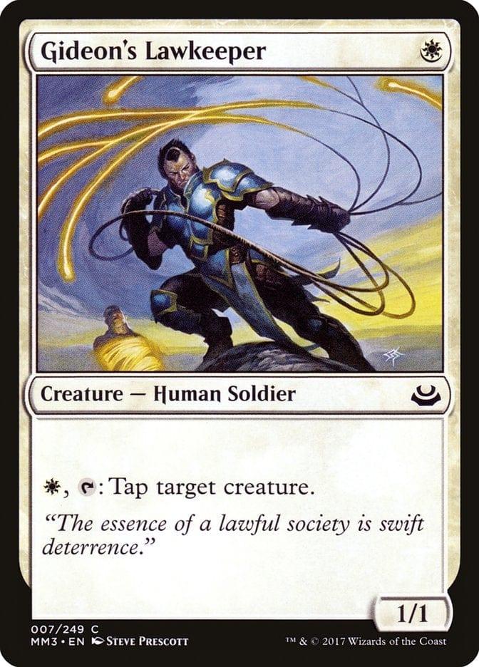 Magic: The Gathering MTG Single Gideon's Lawkeeper [Modern Masters 2017]