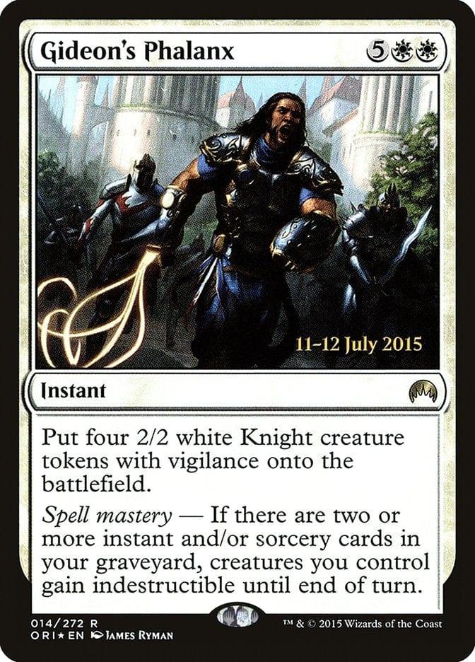 Magic: The Gathering MTG Single Gideon's Phalanx [Magic Origins Prerelease Promos]