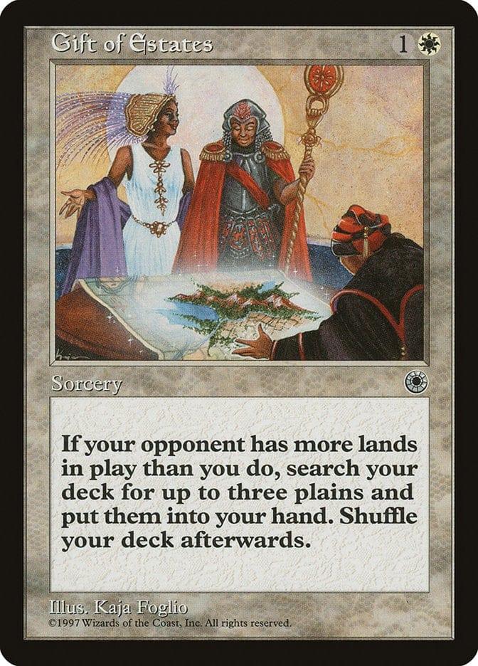 Magic: The Gathering MTG Single Gift of Estates [Portal]