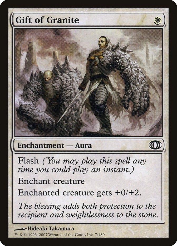 Magic: The Gathering MTG Single Gift of Granite [Future Sight]