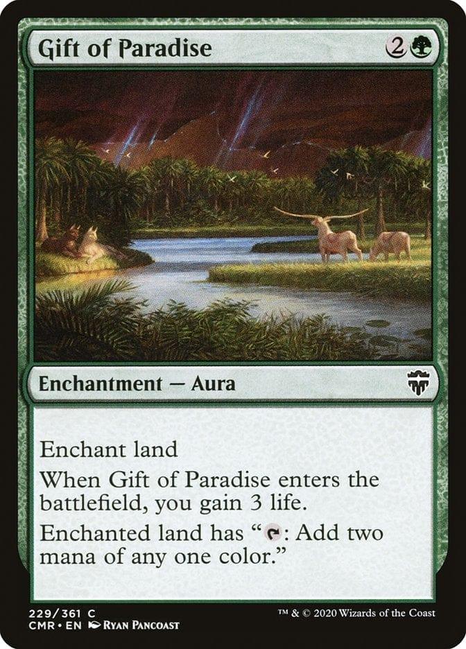Magic: The Gathering MTG Single Gift of Paradise [Commander Legends]