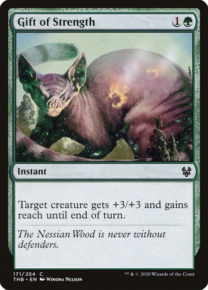 Magic: The Gathering MTG Single Gift of Strength [Theros Beyond Death]