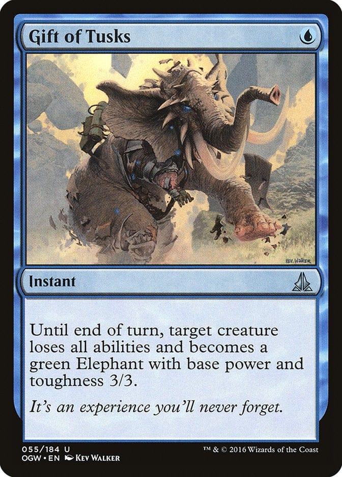 Magic: The Gathering MTG Single Gift of Tusks [Oath of the Gatewatch]