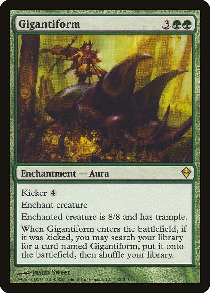 Magic: The Gathering MTG Single Gigantiform [Zendikar]