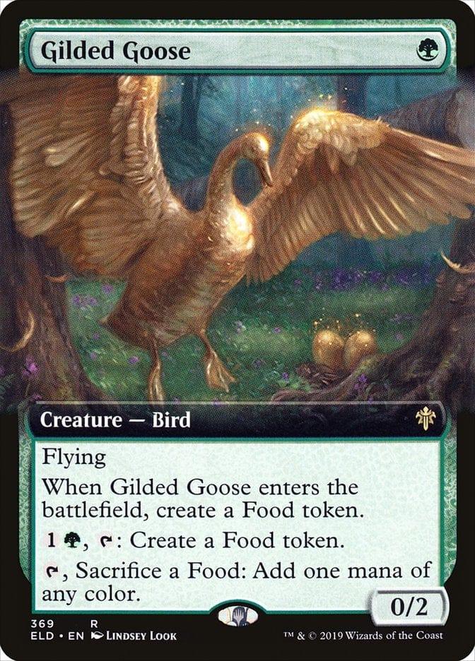 Magic: The Gathering MTG Single Gilded Goose (Extended) [Throne of Eldraine]