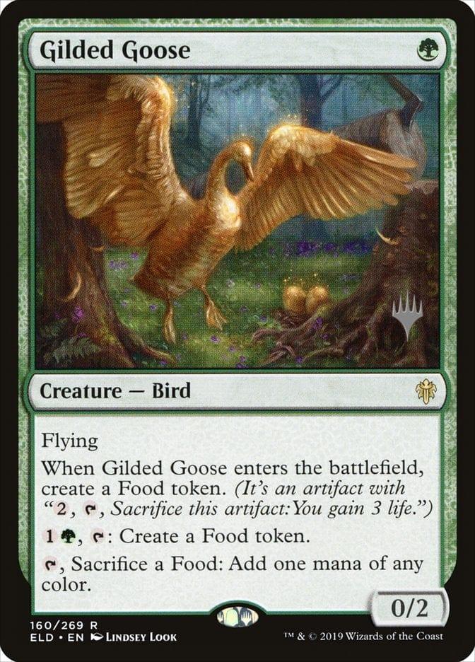 Magic: The Gathering MTG Single Gilded Goose (Promo Pack) [Throne of Eldraine Promos]