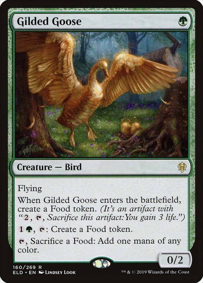 Magic: The Gathering MTG Single Gilded Goose [Throne of Eldraine]
