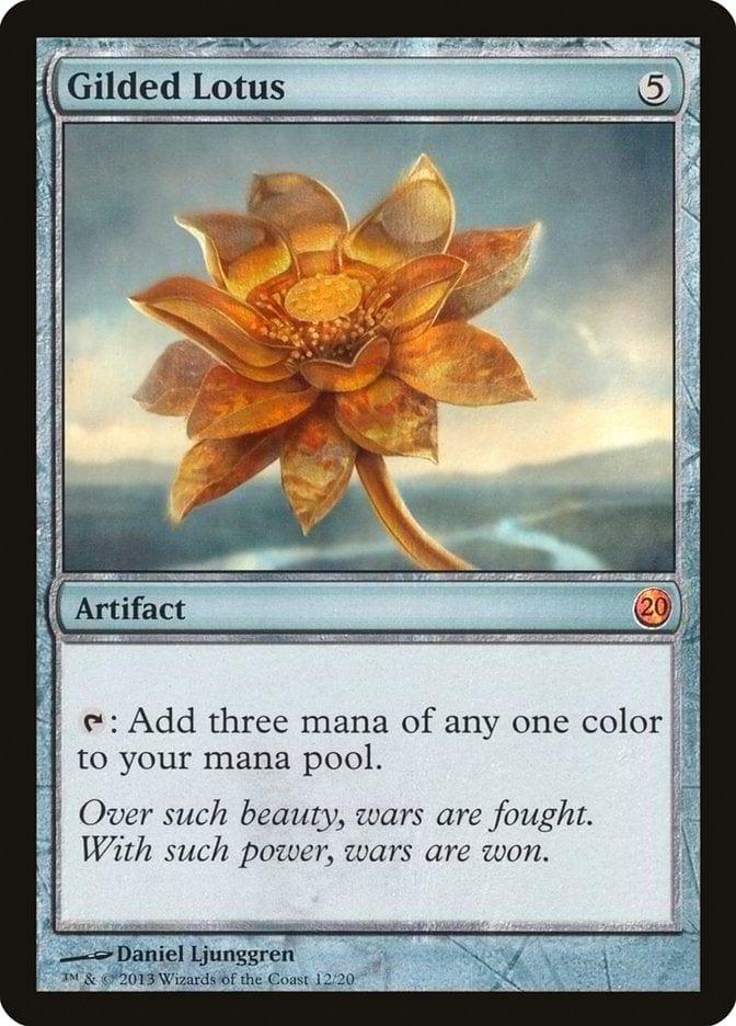 Magic: The Gathering MTG Single Gilded Lotus [From the Vault: Twenty]