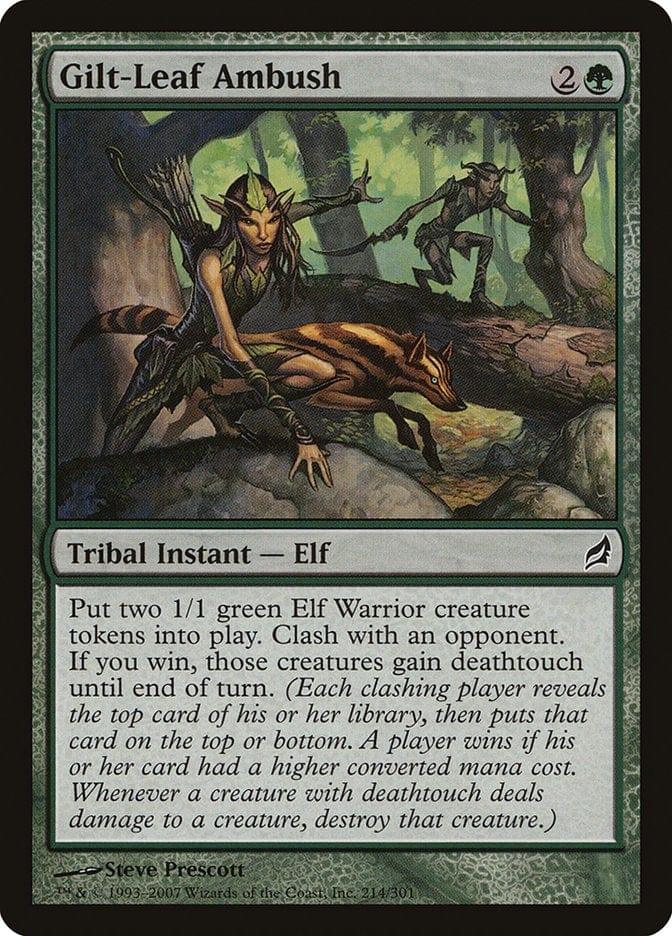 Magic: The Gathering MTG Single Gilt-Leaf Ambush [Lorwyn]