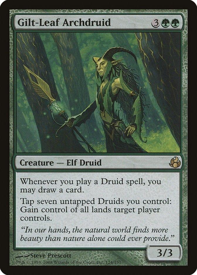 Magic: The Gathering MTG Single Gilt-Leaf Archdruid [Morningtide]