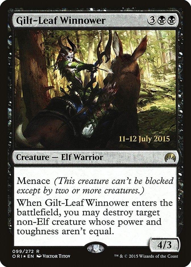 Magic: The Gathering MTG Single Gilt-Leaf Winnower [Magic Origins Prerelease Promos]