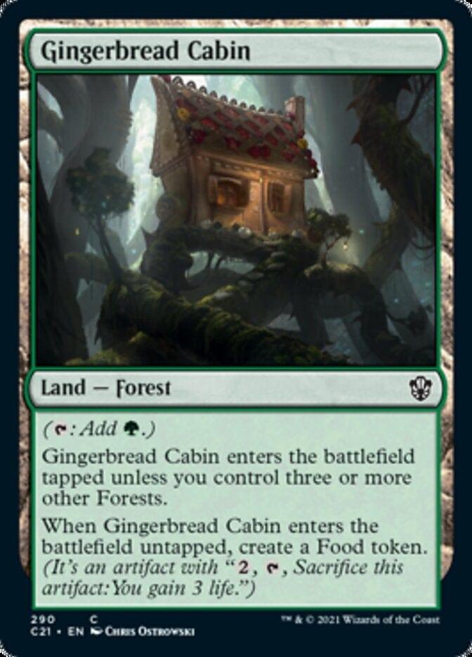 Magic: The Gathering MTG Single Gingerbread Cabin [Commander 2021]