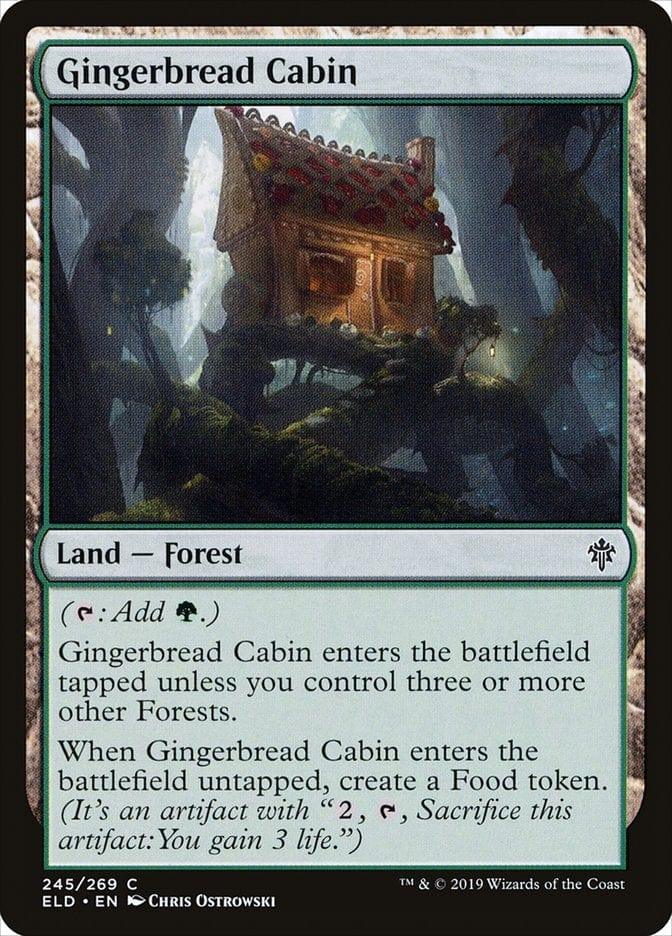 Magic: The Gathering MTG Single Gingerbread Cabin [Throne of Eldraine]
