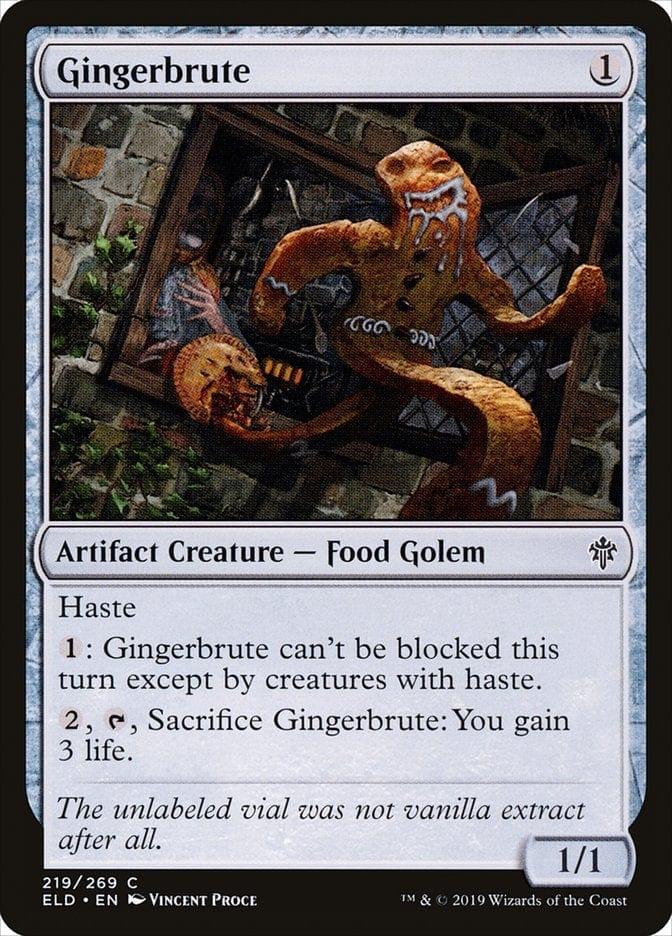 Magic: The Gathering MTG Single Gingerbrute [Throne of Eldraine]