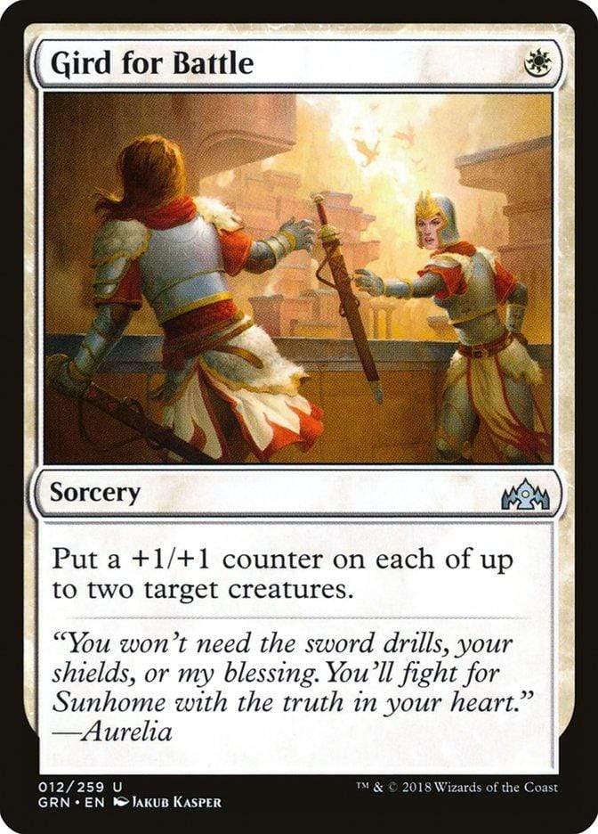 Magic: The Gathering MTG Single Gird for Battle [Guilds of Ravnica]