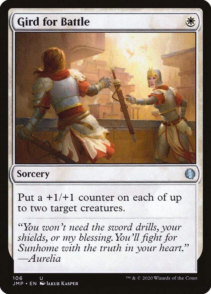 Magic: The Gathering MTG Single Gird for Battle [Jumpstart]