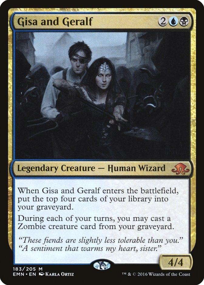 Magic: The Gathering MTG Single Gisa and Geralf [Eldritch Moon]