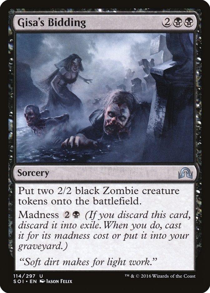 Magic: The Gathering MTG Single Gisa's Bidding [Shadows over Innistrad]