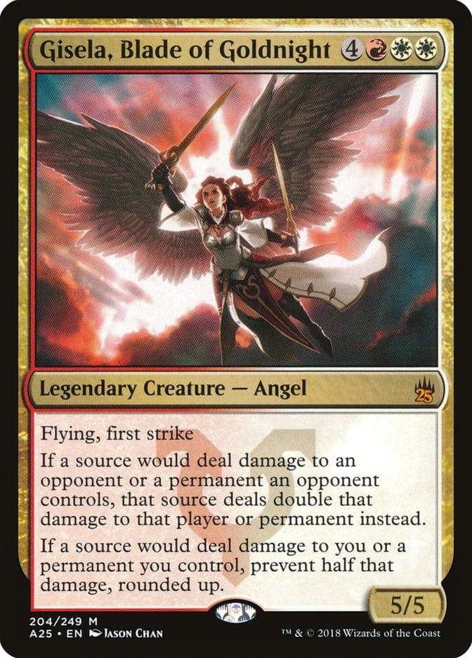 Magic: The Gathering MTG Single Gisela, Blade of Goldnight [Masters 25]
