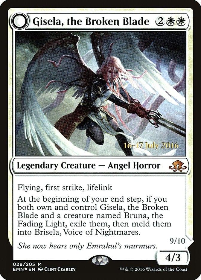 Magic: The Gathering MTG Single Gisela, the Broken Blade  [Eldritch Moon Prerelease Promos]