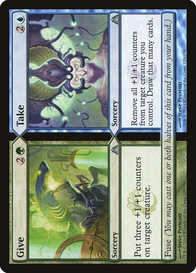 Magic: The Gathering MTG Single Give // Take [Dragon's Maze]