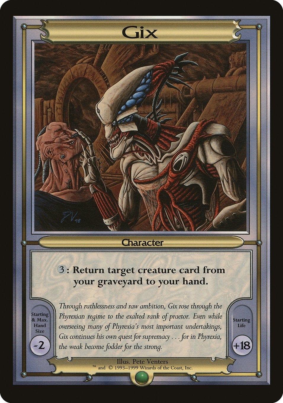 Magic: The Gathering MTG Single Gix [Vanguard Series]