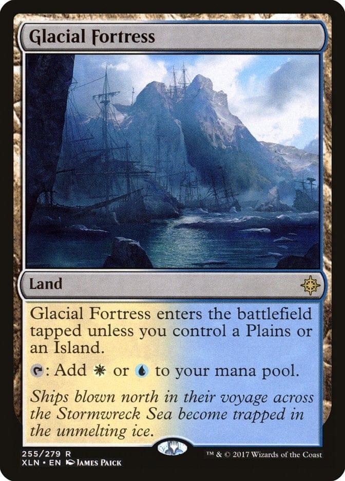 Magic: The Gathering MTG Single Glacial Fortress [Ixalan]