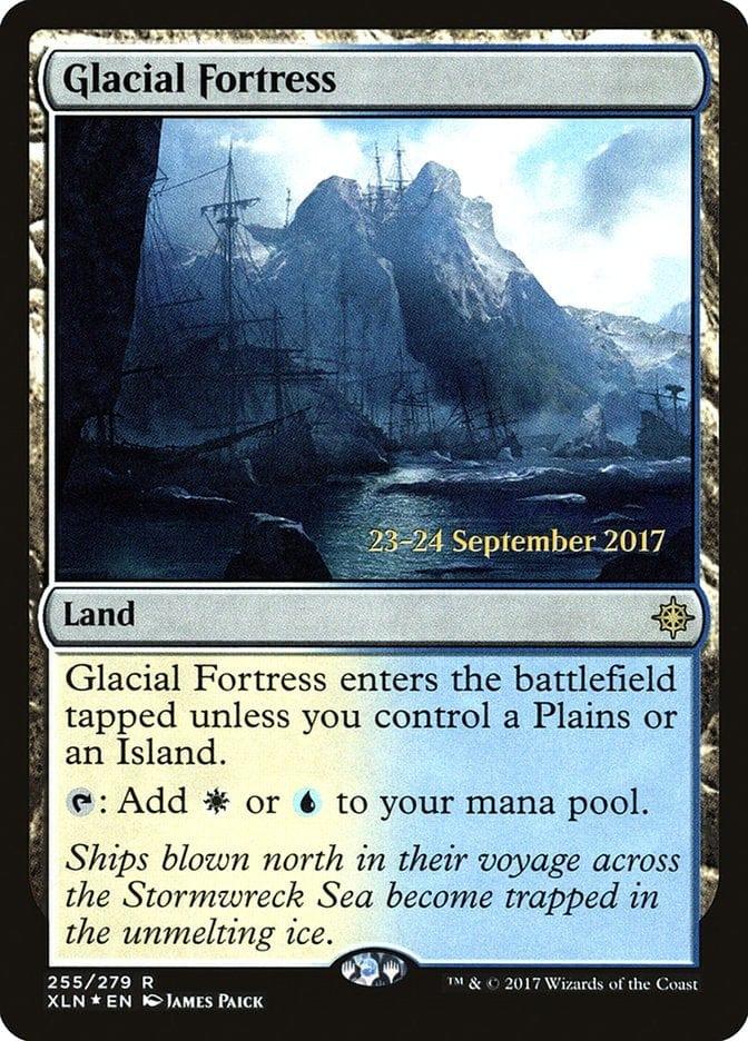 Magic: The Gathering MTG Single Glacial Fortress  [Ixalan Prerelease Promos]