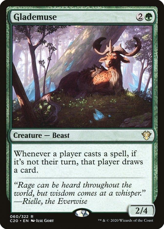 Magic: The Gathering MTG Single Glademuse [Commander 2020]