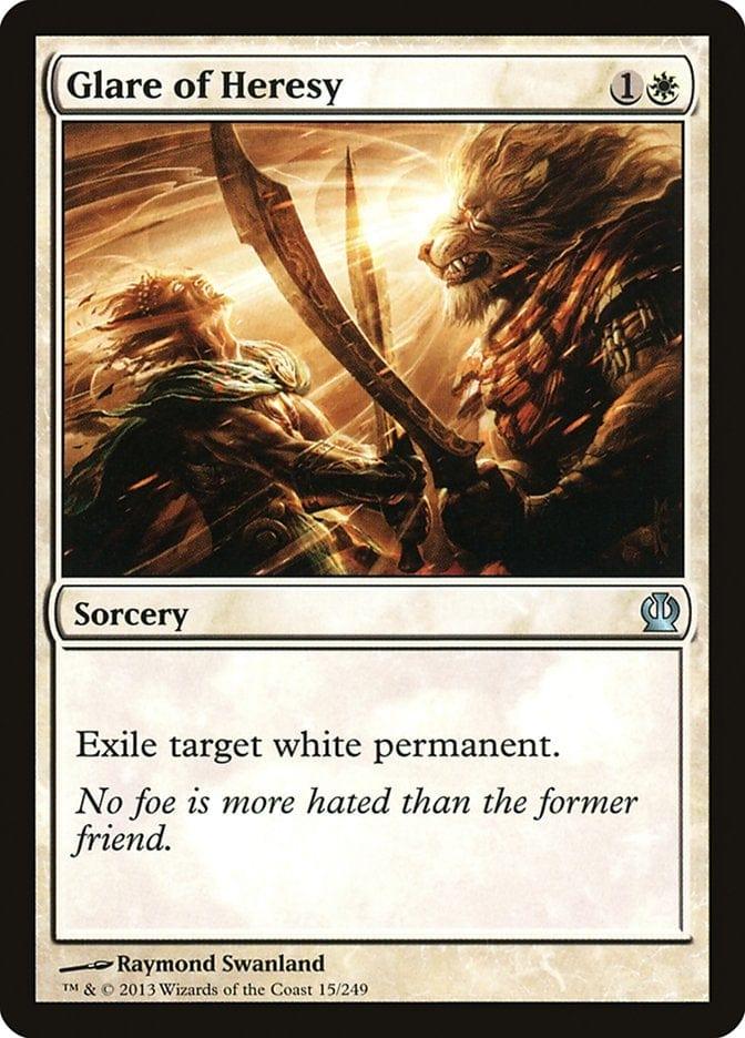 Magic: The Gathering MTG Single Glare of Heresy [Theros]