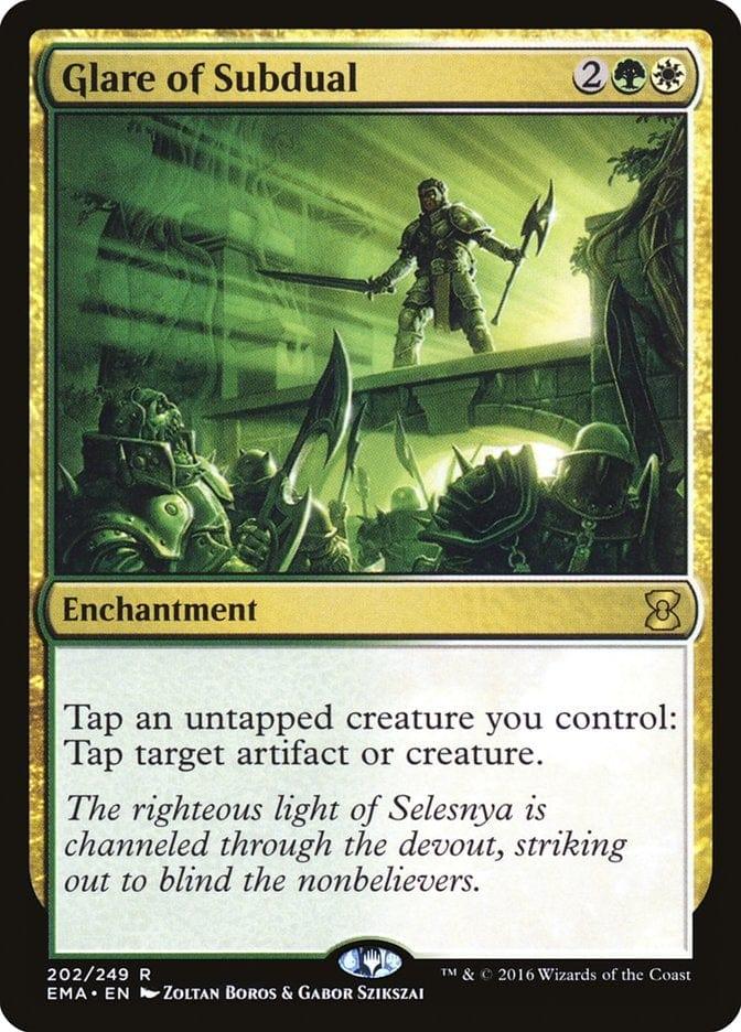 Magic: The Gathering MTG Single Glare of Subdual [Eternal Masters]