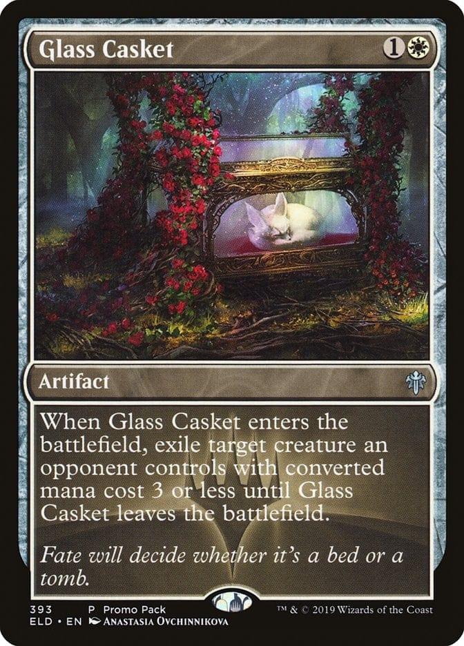 Magic: The Gathering MTG Single Glass Casket [Throne of Eldraine]