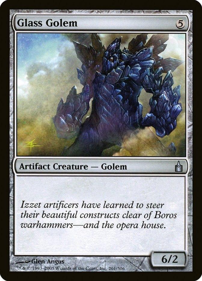 Magic: The Gathering MTG Single Glass Golem [Ravnica: City of Guilds]