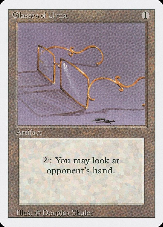 Magic: The Gathering MTG Single Glasses of Urza [Revised Edition]