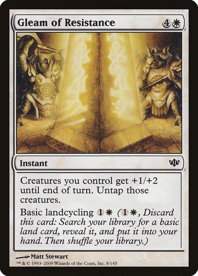 Magic: The Gathering MTG Single Gleam of Resistance [Conflux]