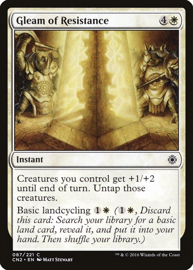 Magic: The Gathering MTG Single Gleam of Resistance [Conspiracy: Take the Crown]