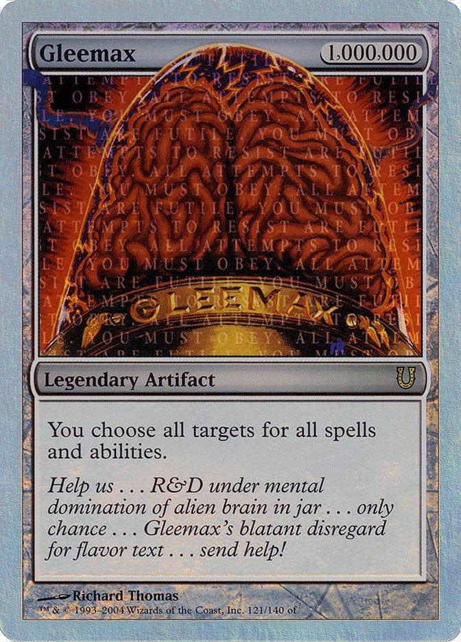 Magic: The Gathering MTG Single Gleemax [Unhinged]