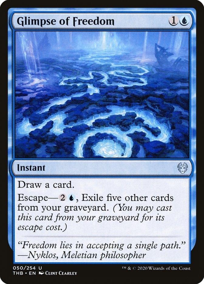 Magic: The Gathering MTG Single Glimpse of Freedom [Theros Beyond Death]