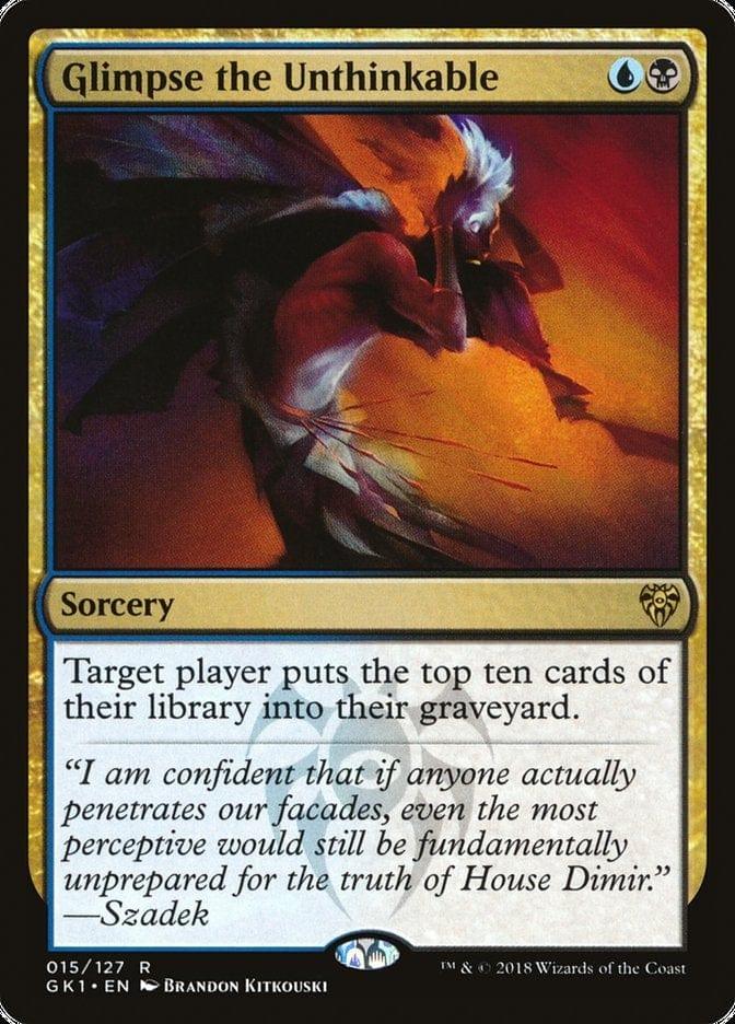 Magic: The Gathering MTG Single Glimpse the Unthinkable [Guilds of Ravnica Guild Kit]