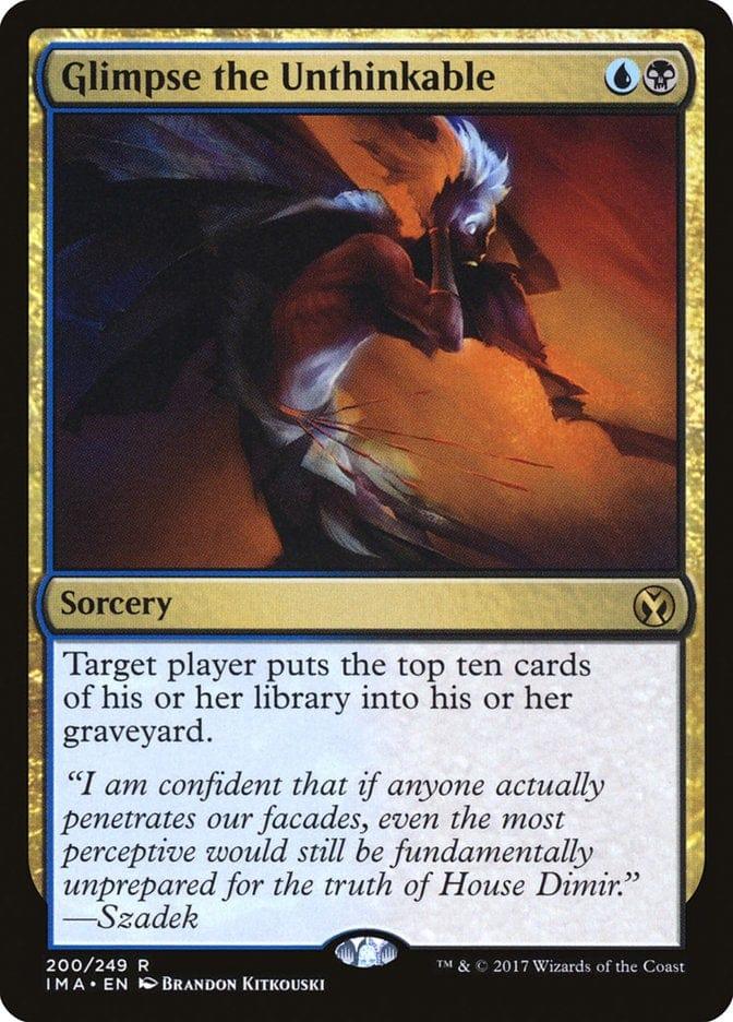 Magic: The Gathering MTG Single Glimpse the Unthinkable [Iconic Masters]