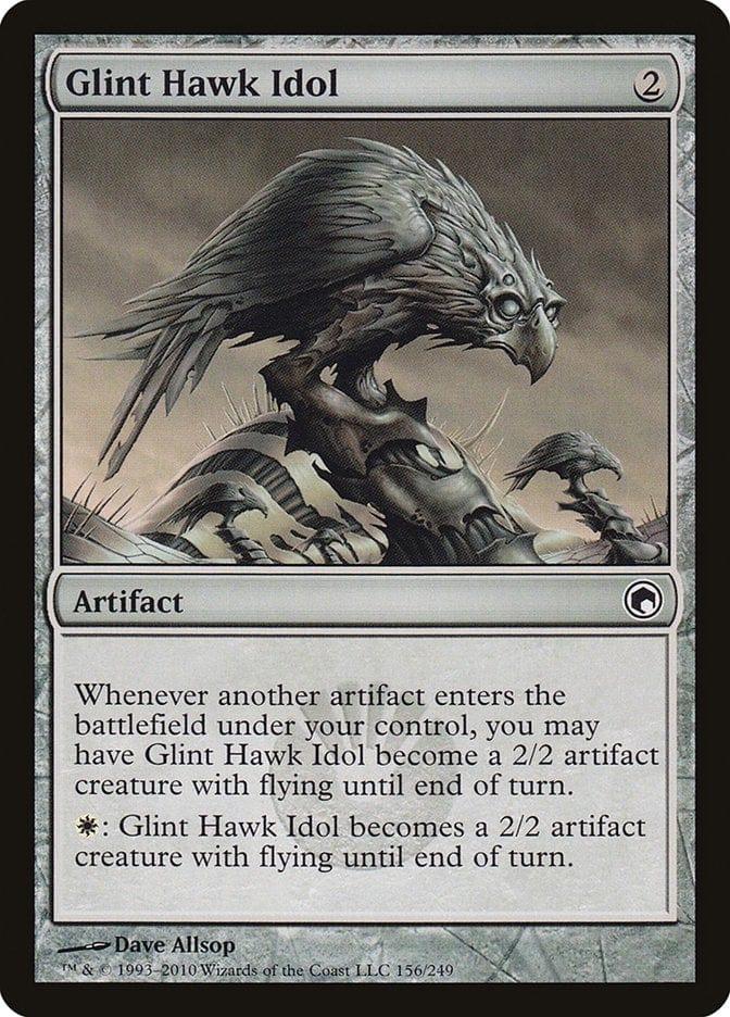 Magic: The Gathering MTG Single Glint Hawk Idol [Scars of Mirrodin]