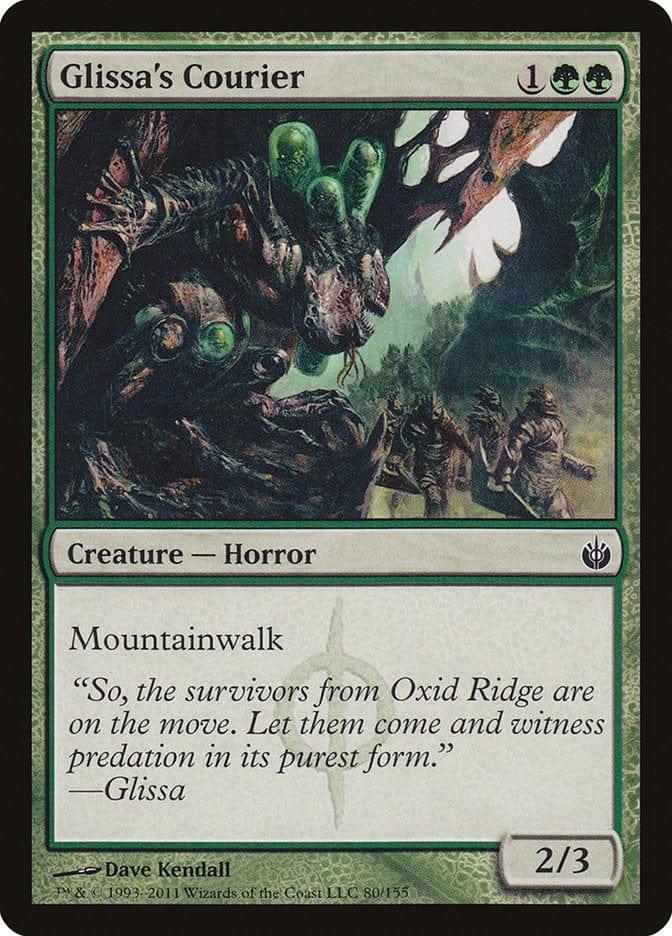 Magic: The Gathering MTG Single Glissa's Courier [Mirrodin Besieged]