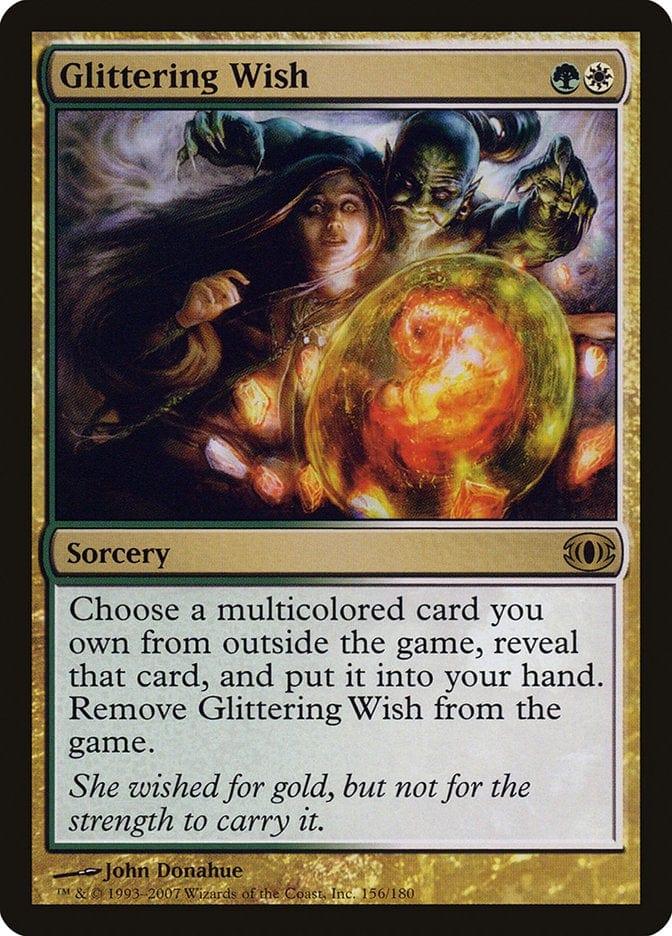 Magic: The Gathering MTG Single Glittering Wish [Future Sight]