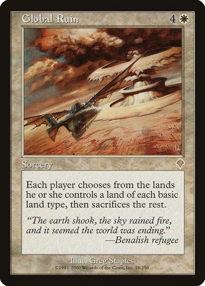 Magic: The Gathering MTG Single Global Ruin [Invasion]