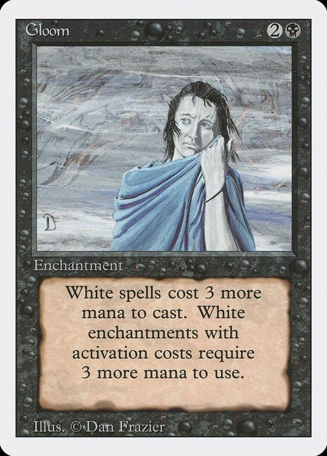 Magic: The Gathering MTG Single Gloom [Revised Edition]